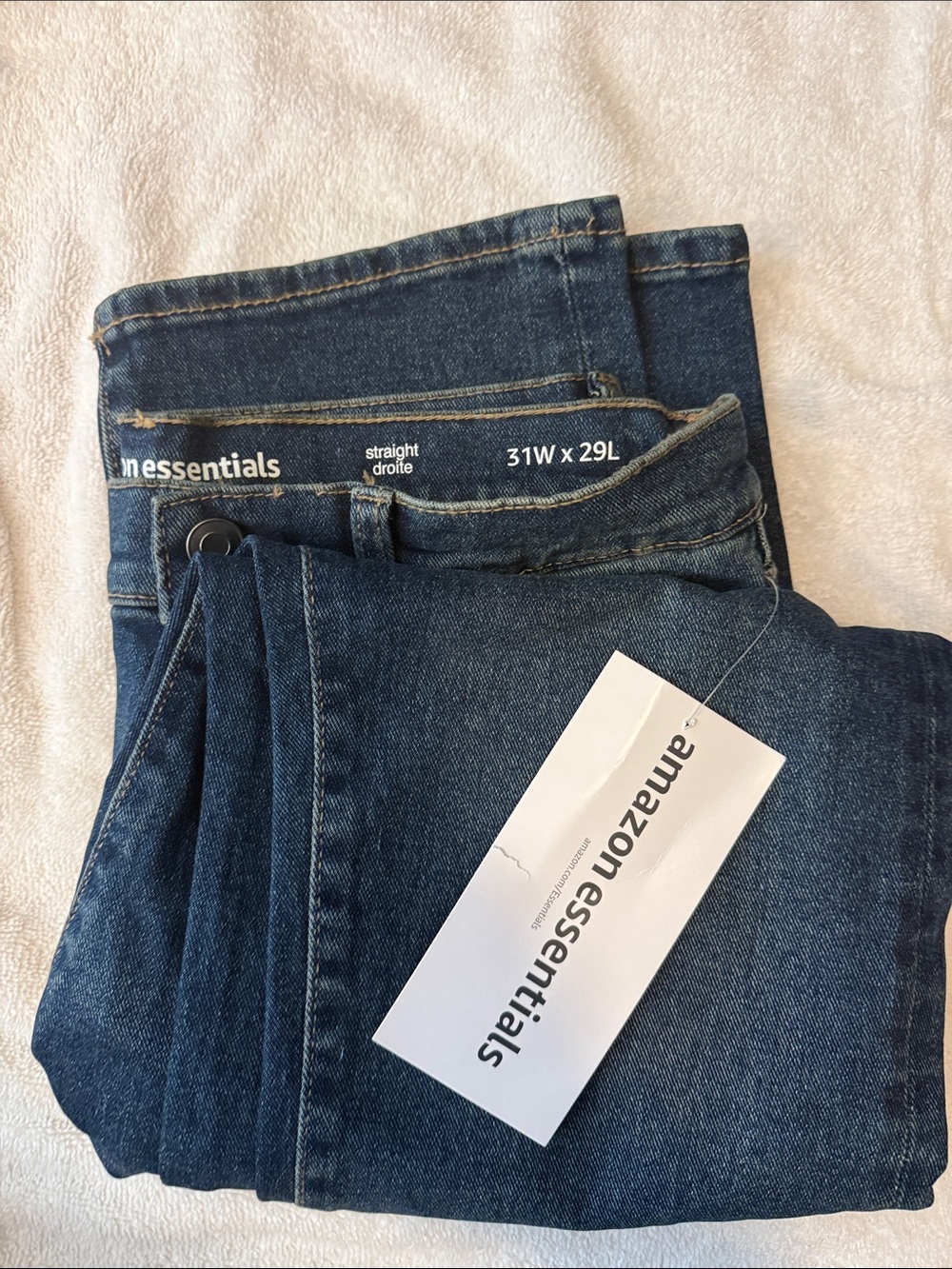 Amazon Essentials Men Straight Jeans - Indigo
